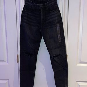 High Waisted Black Jeans American Eagle